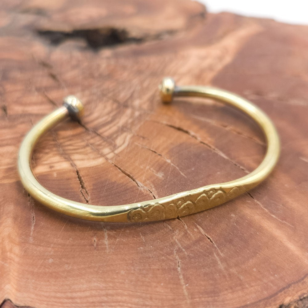 Pulsera Brazalete Unisex de Cobre y latón Curativo Preventivo Artritis Modelo 43