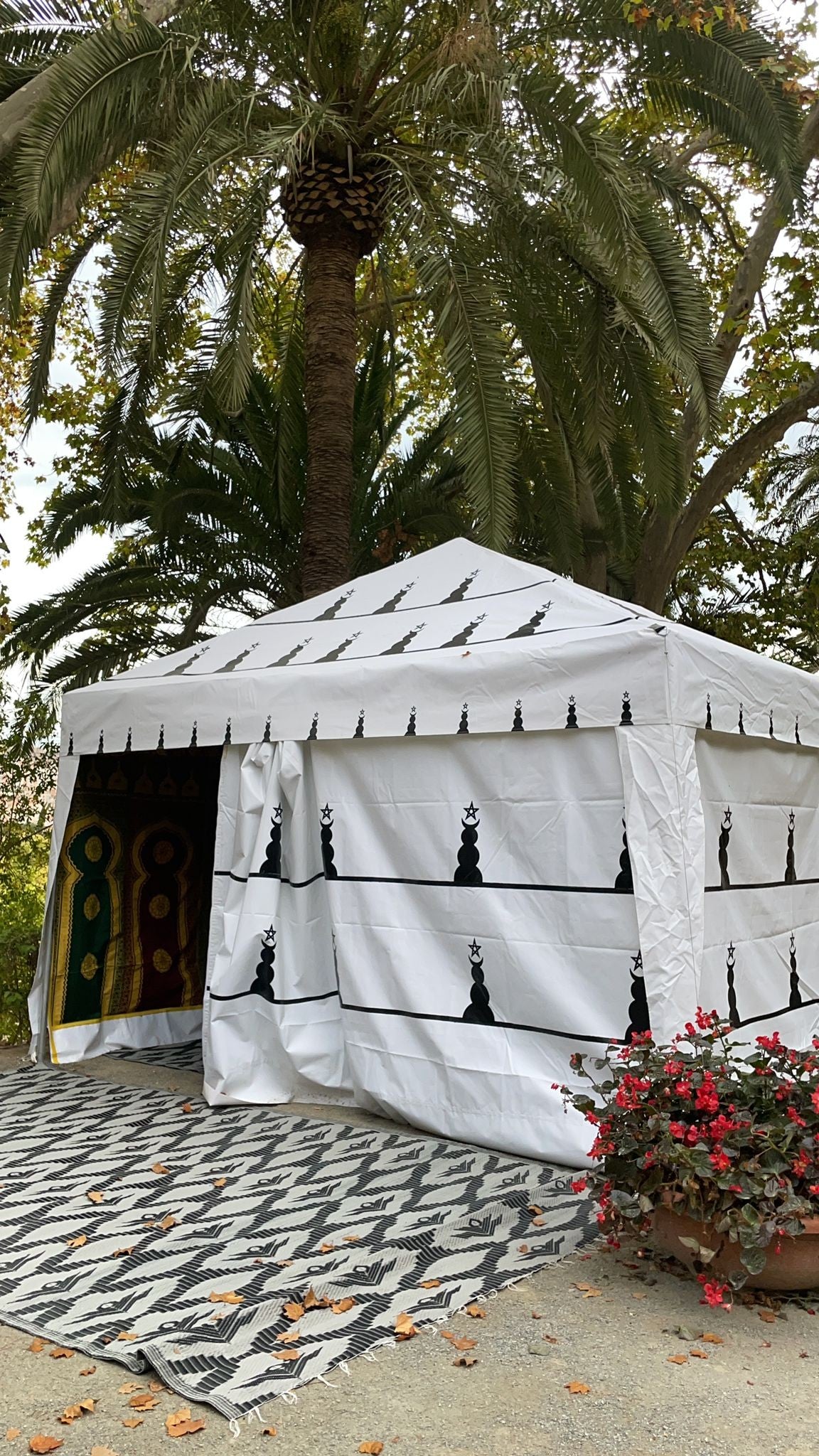 Jaima Arabe Carpa 4,5 x 3 m - PVC Estructura - Fiestas Decoraciones Arabes