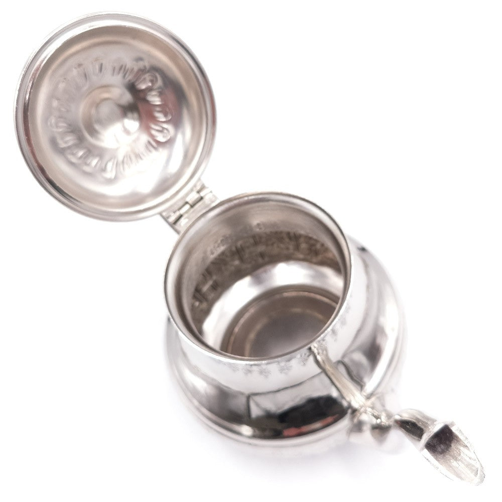 Tetera para Té Moruno Marroquí Alpaca Repujada Artesanía Marroquí - Modelo Galida