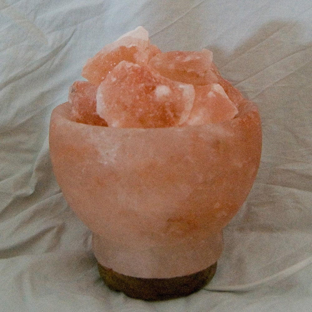 Lámpara Volcán de Fuego - Sal Natural del Himalaya - NOVEDAD