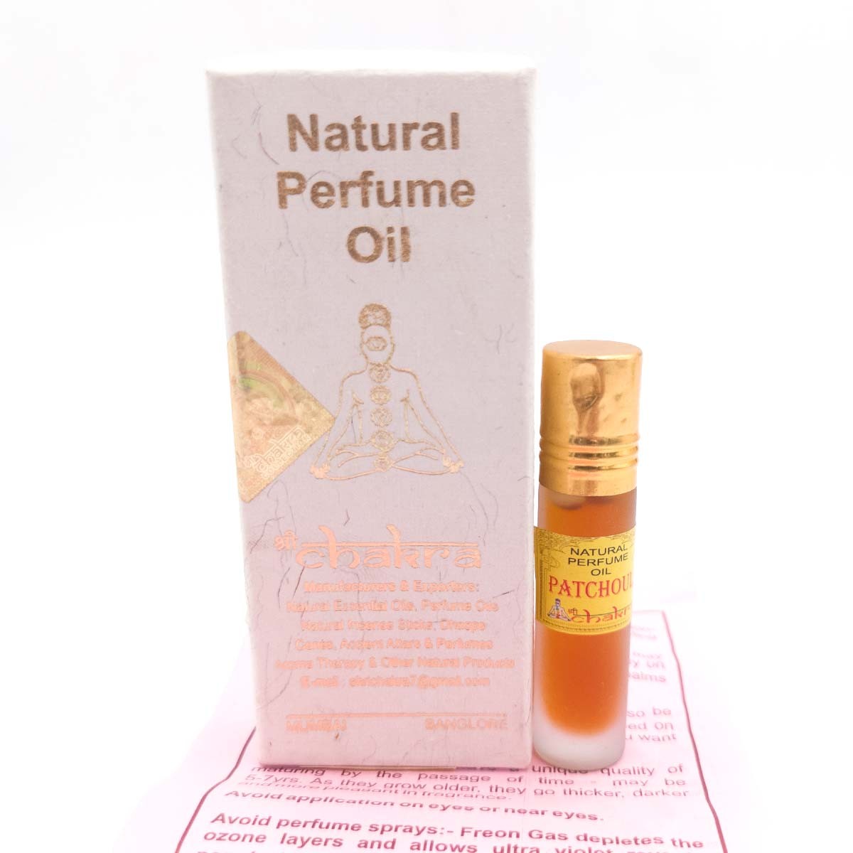 Patchouli - Perfume Corporal Arabe - Gran Calidad -Roll On - 10 ml