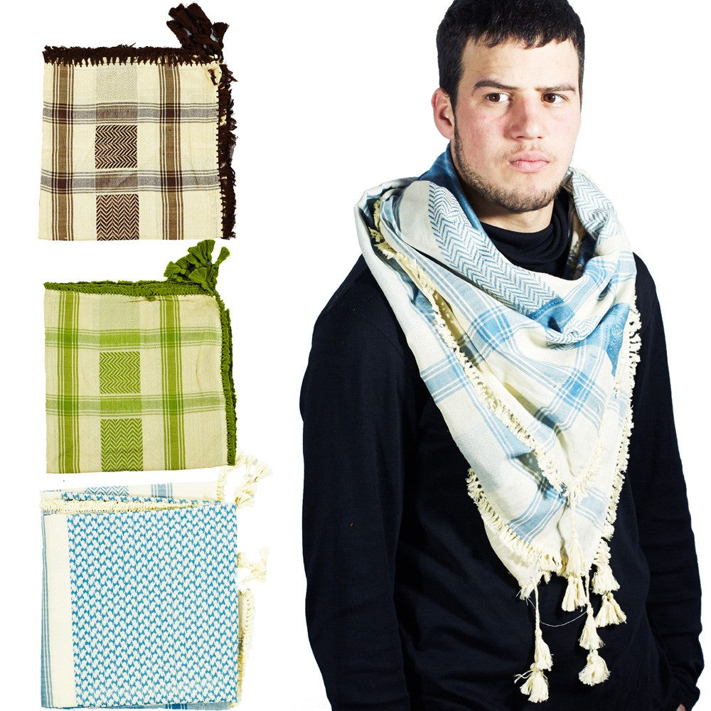 Palestino Grueso Algodón - Varios Colores - Gran Calidad