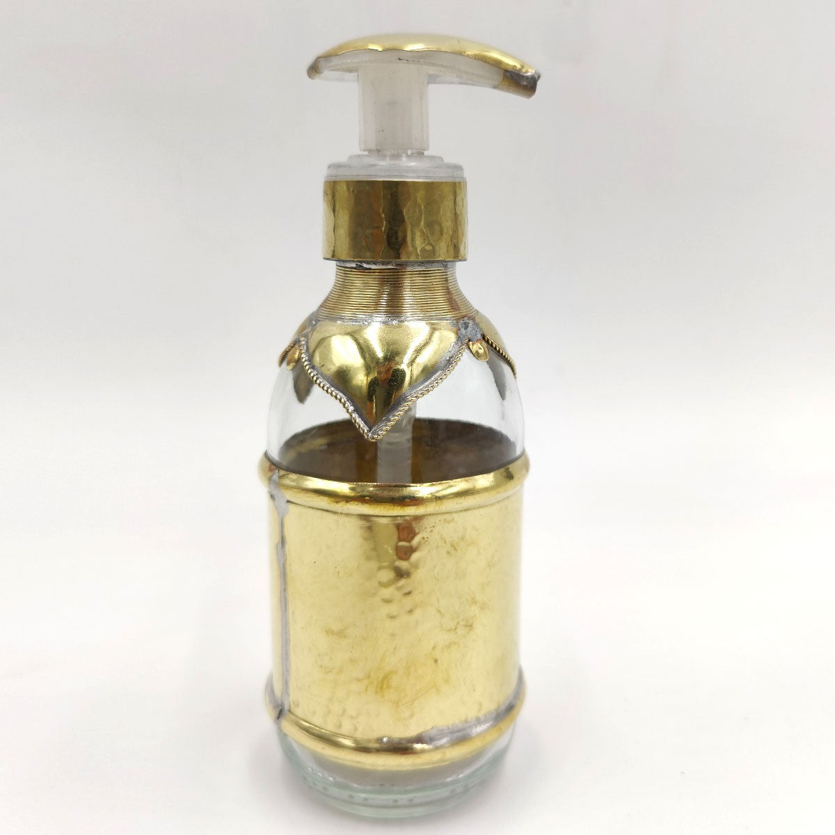 Jabonera de Latón Repujado para el Cuarto de Baño: Decoración Marroquí en Estilo Andalusí - Modelo Suyayatun