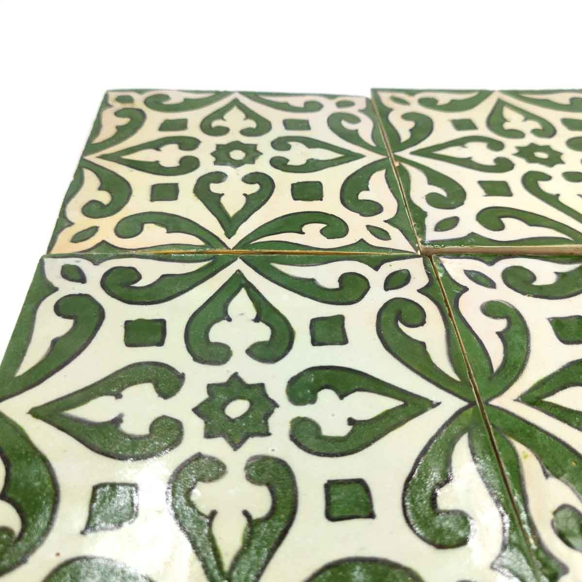 Azulejo Andalusí Zellige Mosaico Nazari 15x15 cm - Artesanal - Modelo 93