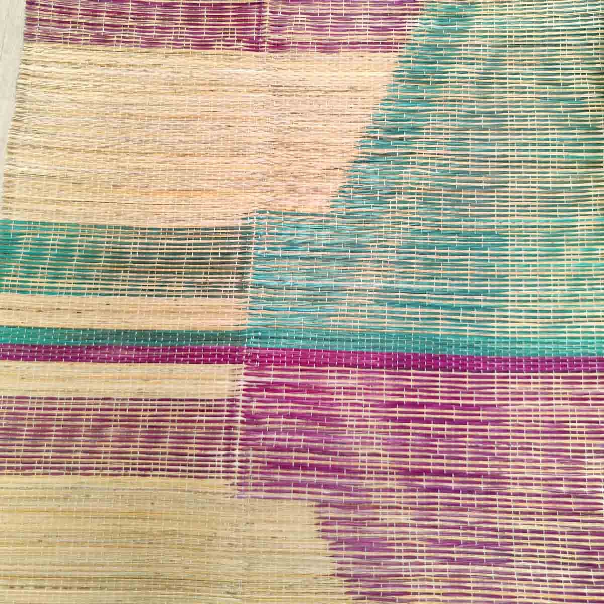 Alfombra de Pared de Material Vegetal 9m x 1.20m - Hecha a Mano en Tetuán, Marruecos