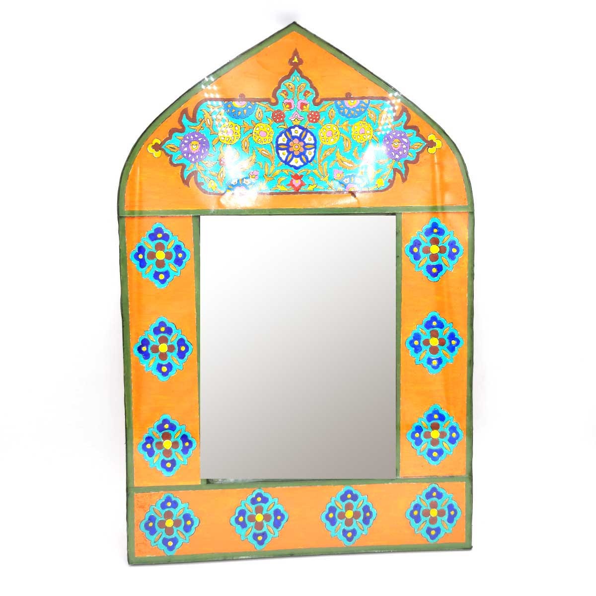 Espejo Andalusí Decorativo - Decoración Estilo Vintage 100% Artesanal - Modelo Hak nº20 - 60 x 40 cm