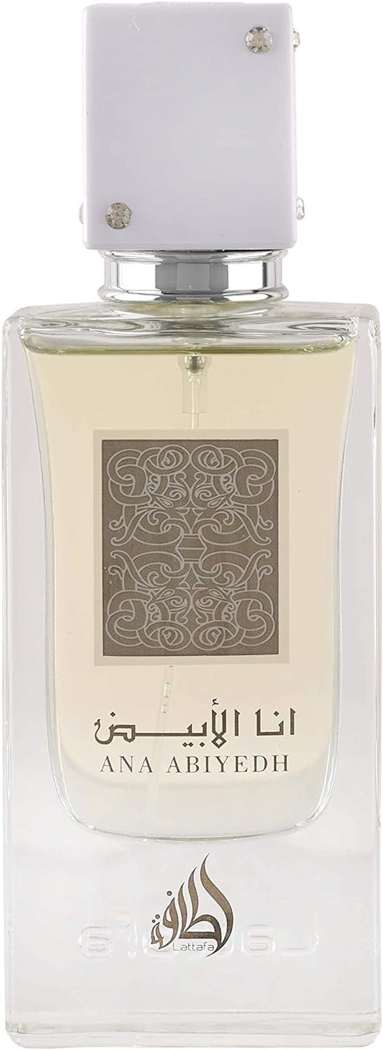 Lattafa Ana Abiyedh Eau de Parfum: Dulzura Frutal para Mujeres