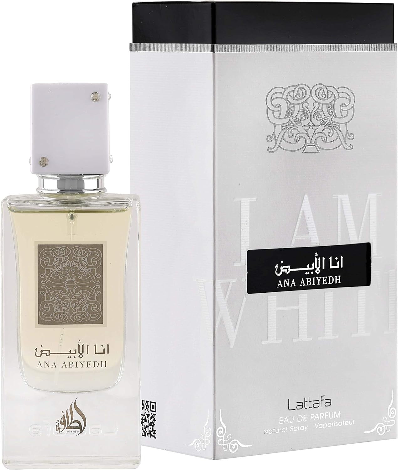 Lattafa Ana Abiyedh Eau de Parfum: Dulzura Frutal para Mujeres
