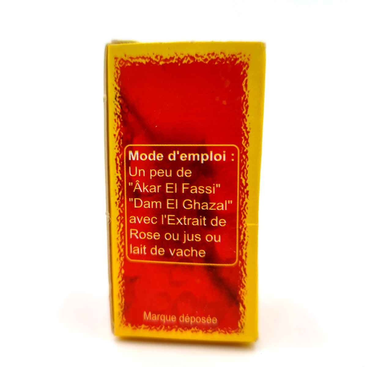 Polvo Aker Fassi Amapola Teñir Pelo y Piel Natural Cosmética Vegana