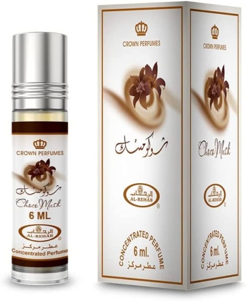 Perfume Concentrado Choco Musk de Al Rehab - 6 ml - Bote con Roll On