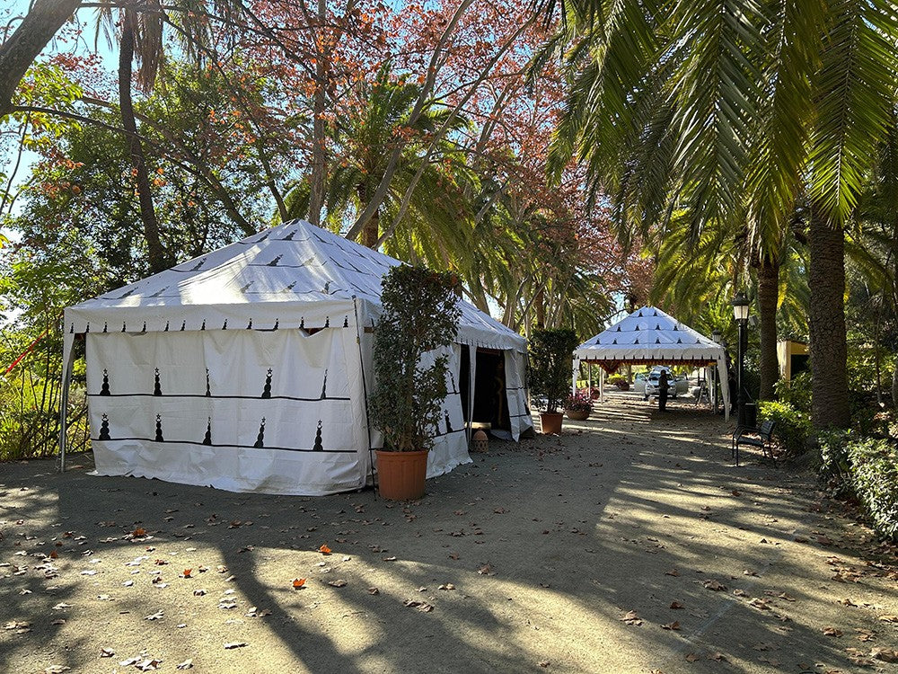 Jaima Arabe 10 x 5 m - PVC - Ideal Ferias Medievales Mercados