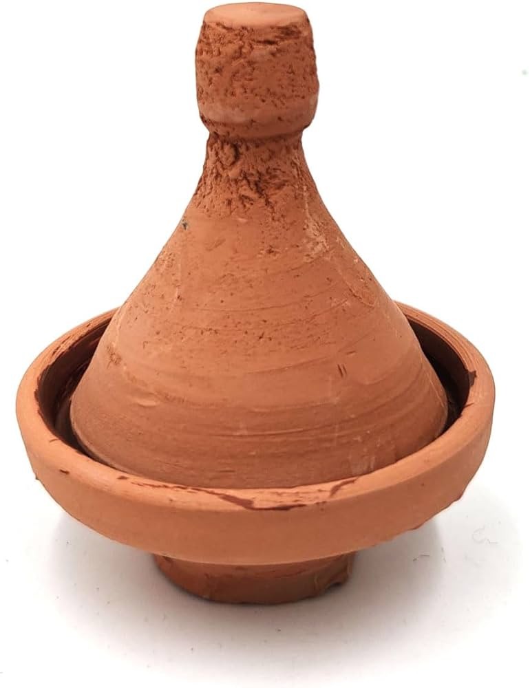 Pintalabios Bereber Aker Fassi en Tajín de Cerámica - Rojo Intenso Natural y Vegano