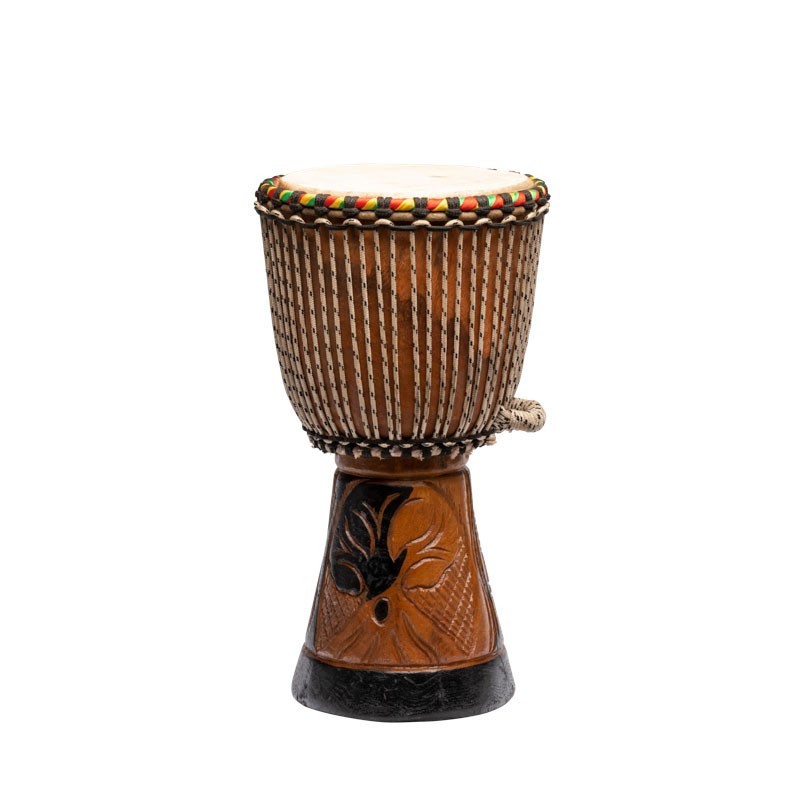 Djembe Africano Artesanal de Senegal – Tambor de Percusión
