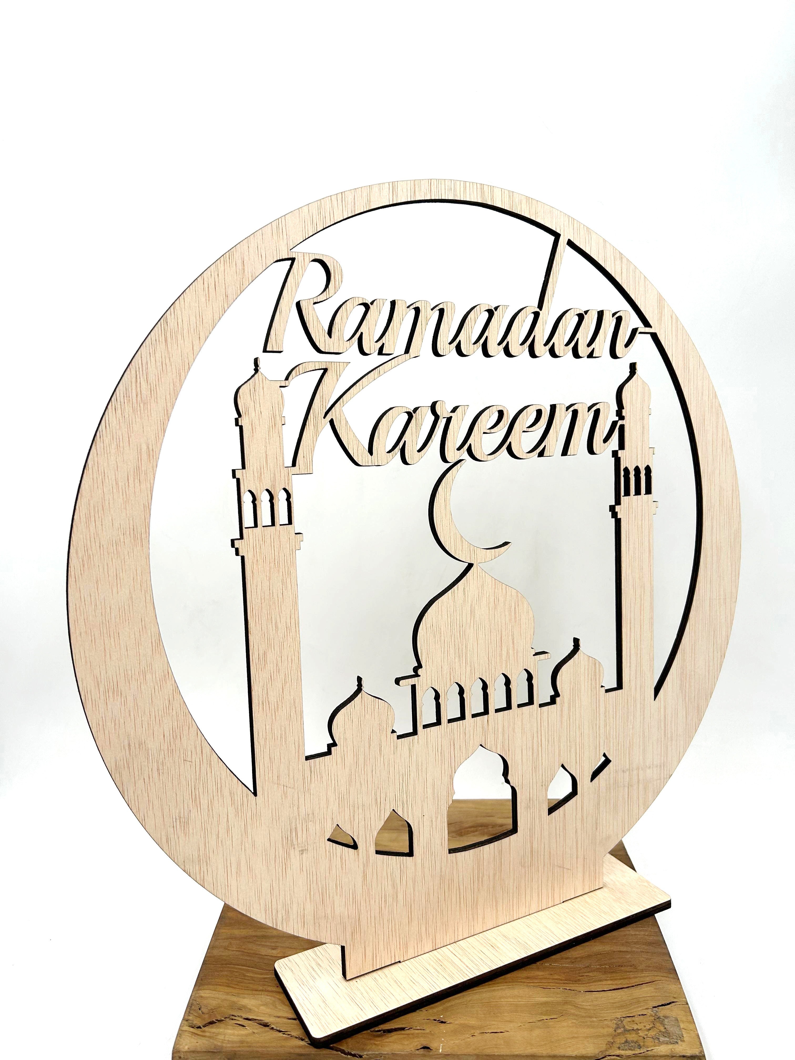 Celosía Cuadro Ramadán Kareem - Modelo Alhilal