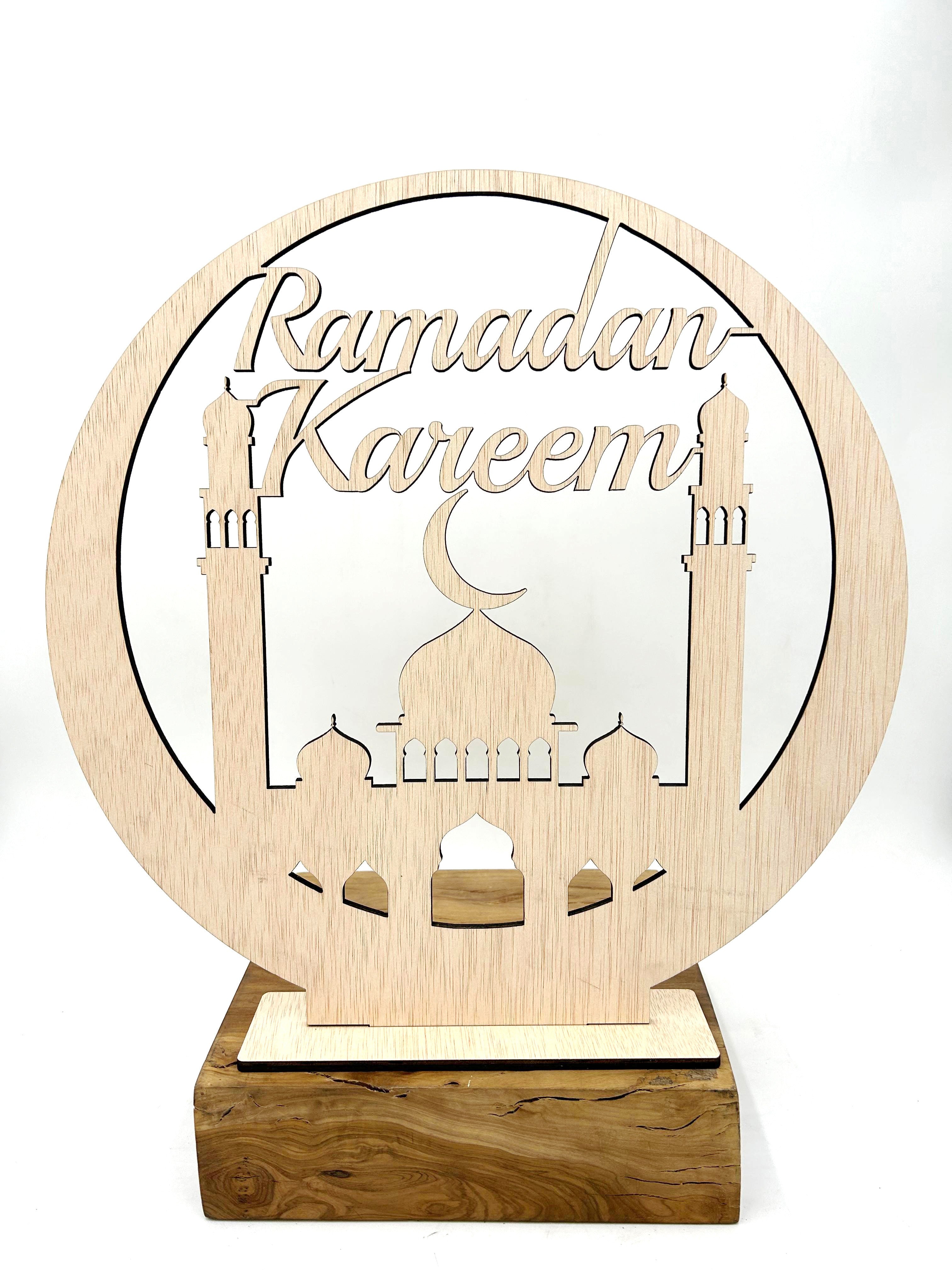 Celosía Cuadro Ramadán Kareem - Modelo Alhilal