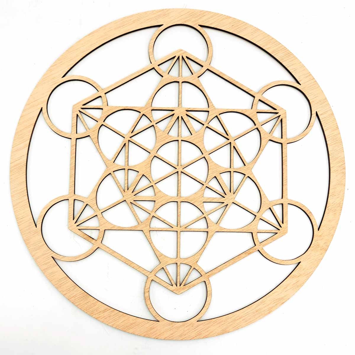Cuadro Decorativo Celosía Oriental Madera - Decoración Oriental - Corte Láser - Modelo Megatron