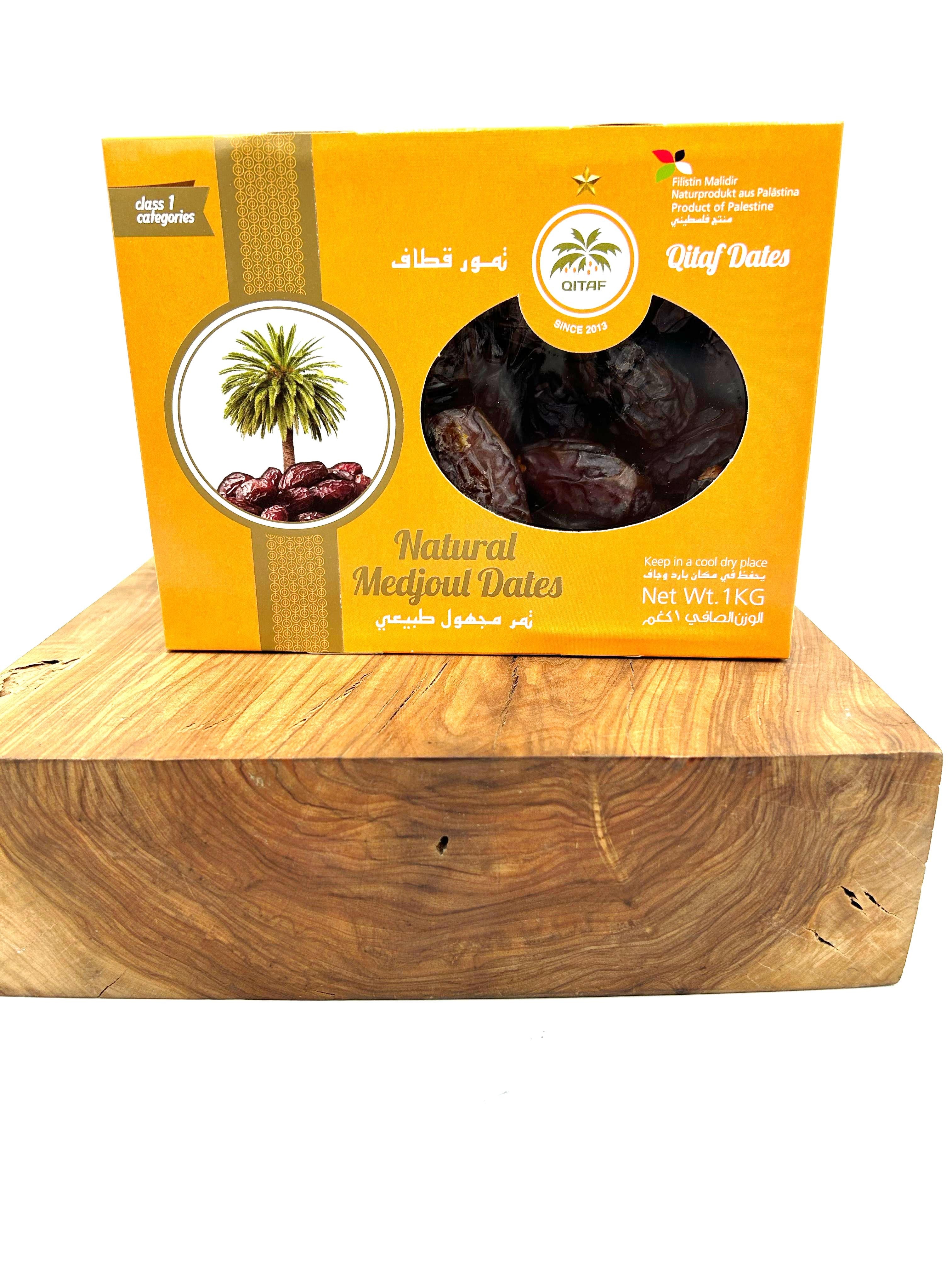 Dátiles Medjoul Natural - PRODUCTO PALESTINO - Clase 1 JUNIOR - QITAF