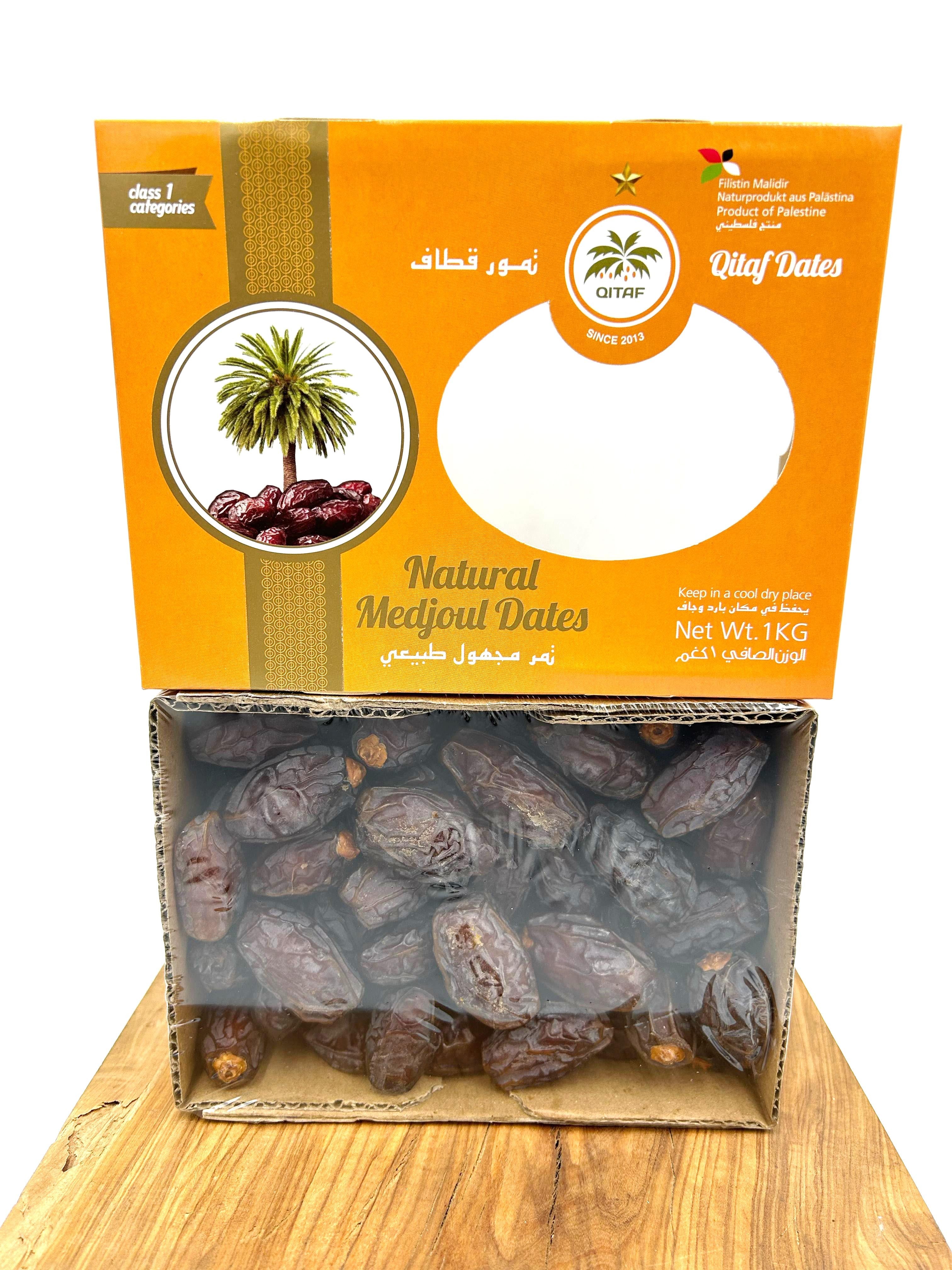 Dátiles Medjoul Natural - PRODUCTO PALESTINO - Clase 1 JUNIOR - QITAF