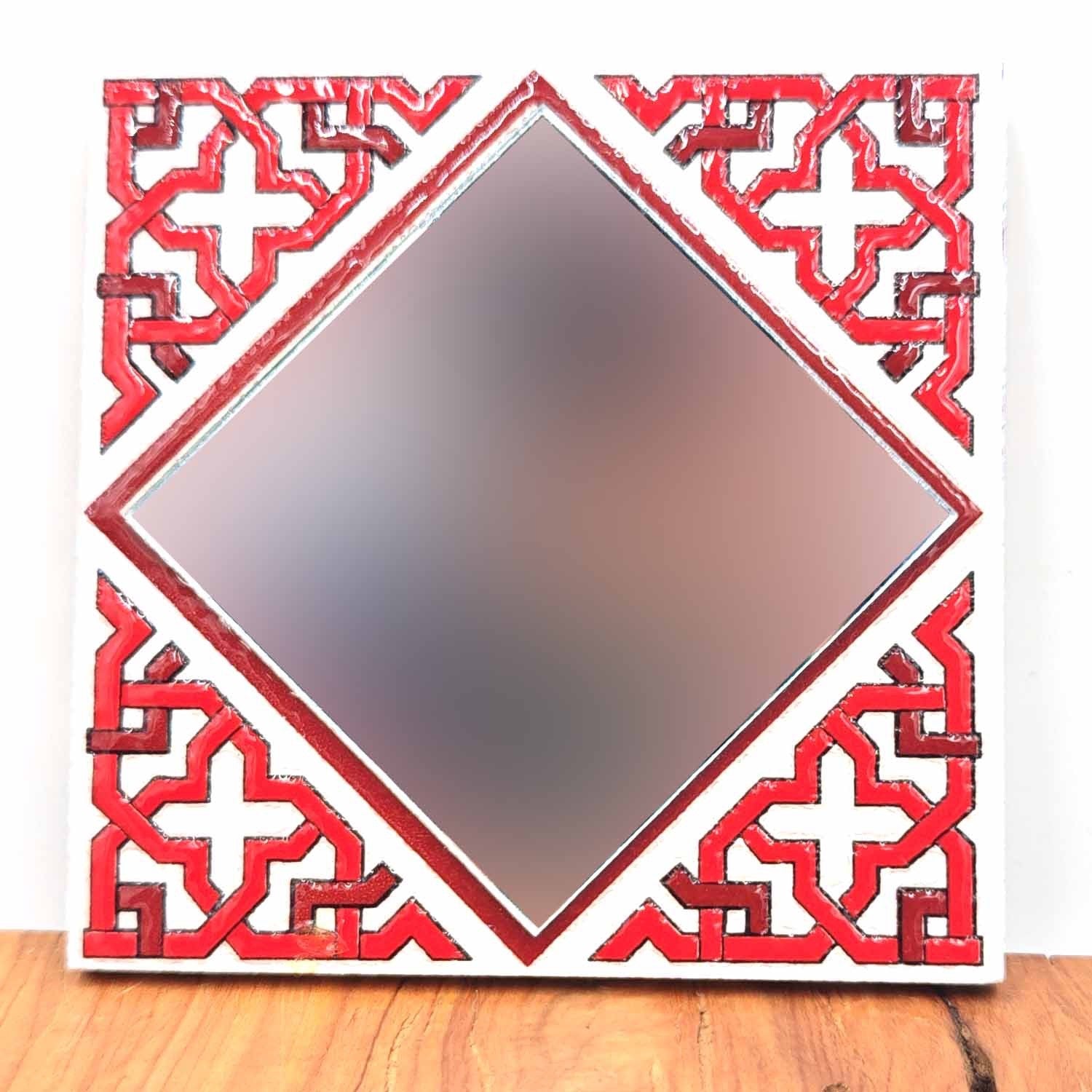 Azulejo Espejo Estilo Alhambra – Decoración Elegante, Modelo Patio de los Arrayanes