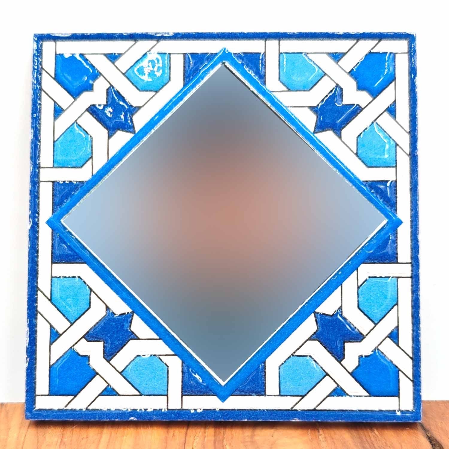 Azulejo Espejo Estilo Alhambra – Decoración Elegante, Modelo Baños Árabes