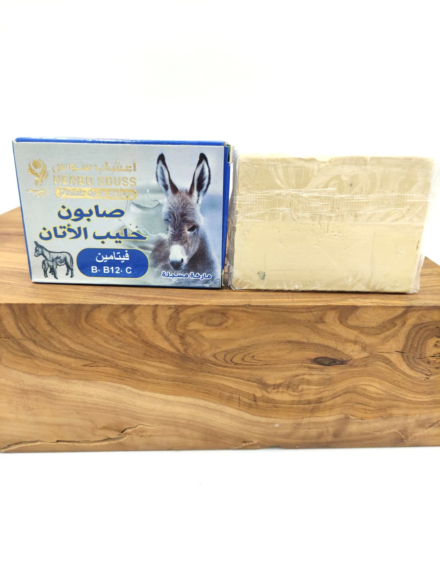 Jabón de Leche de Burra: una Piel Joven y Radiante - Herbo Souss - 115 gr