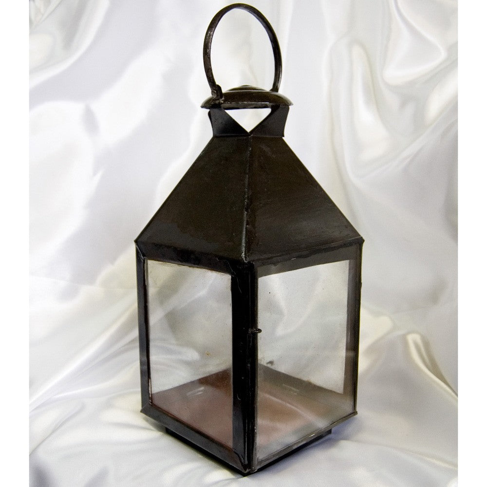 Farol Forja Cuadrado - Calidad Superior - Asa Grande