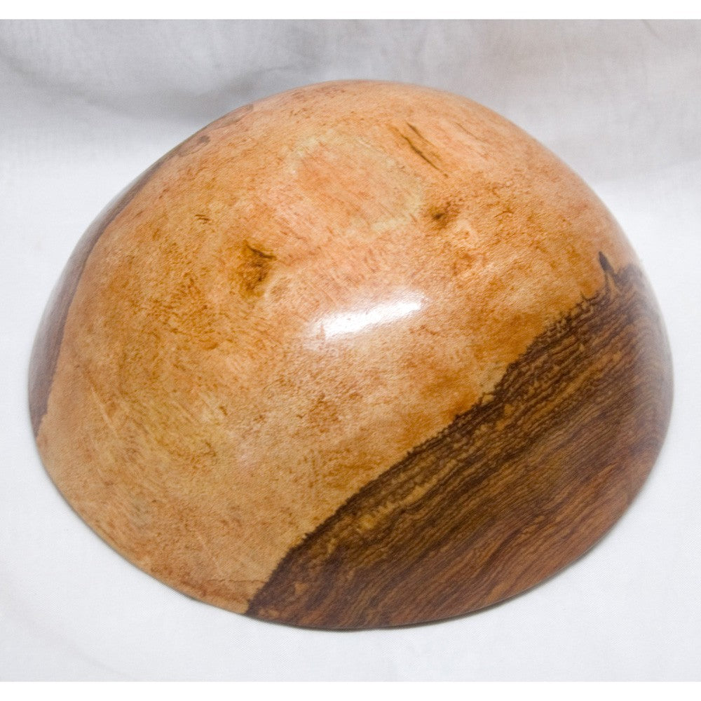 Frutero de Madera - Artesano - Africa - Color Blanco y Marrón