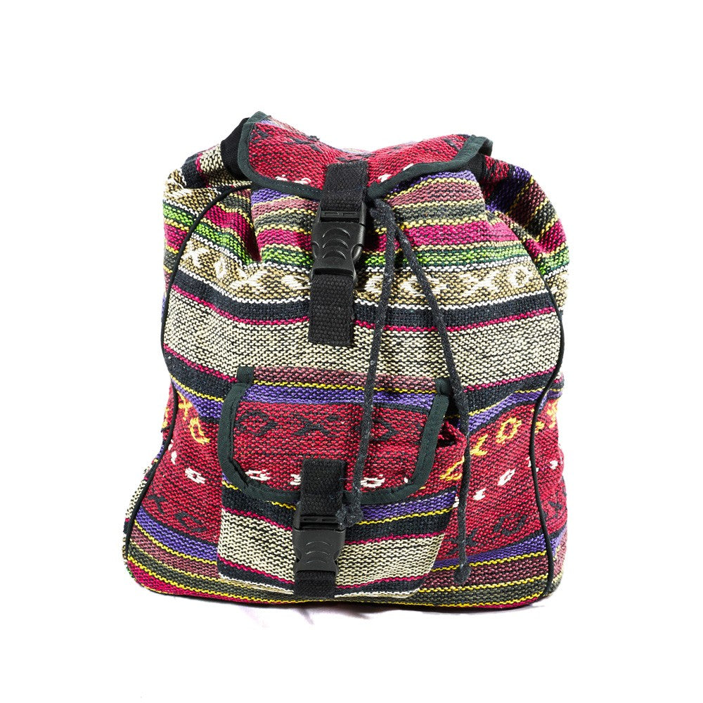 Mochila Tela - Varios Colores - Tapíz - Diseño Etnico