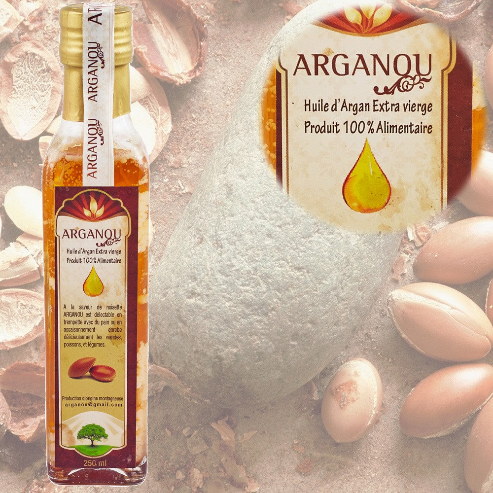 Aceite Argán Comestible - 250 ml- 1ª Calidad - Ecológico
