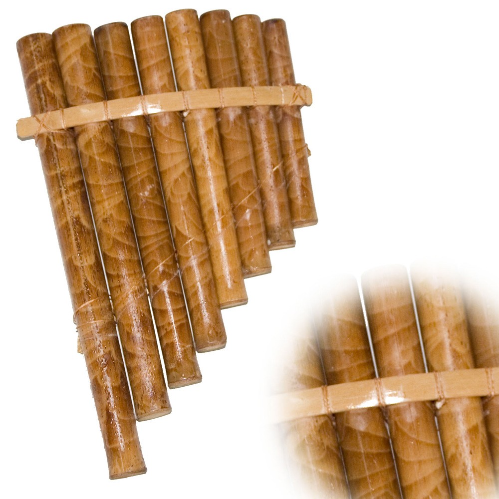 Flauta de Pan - 8 Cañas - 22 cm x 13 cm