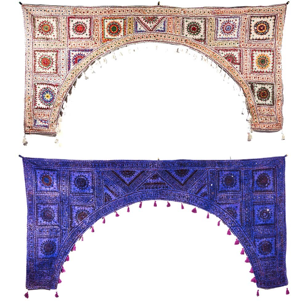 Tapete Decoración Arco - Artesanal - 190 x 100 cm-Varios Colores