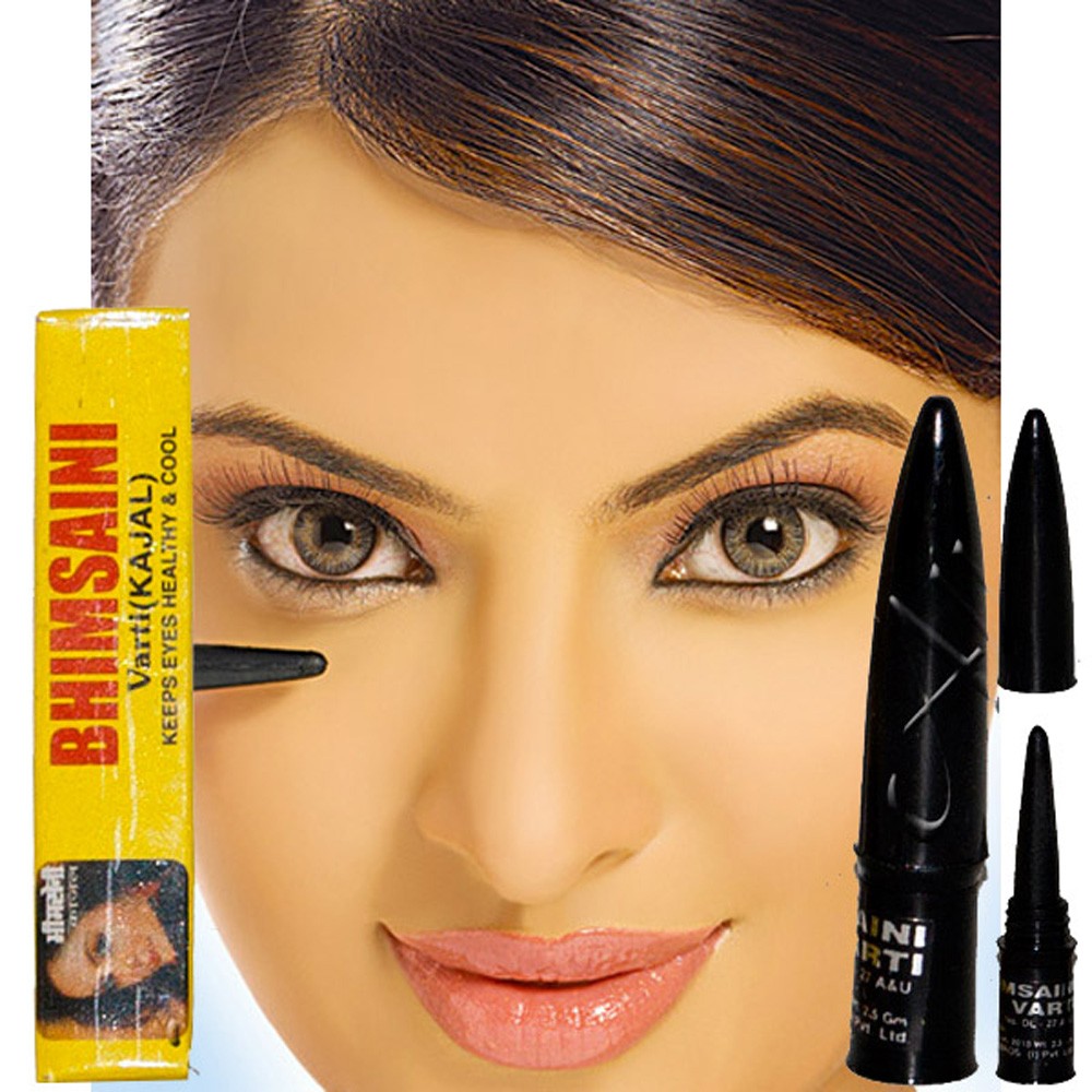 Colirio Lápiz - Con Tapa - Bhimsaini - Lápiz Cremoso