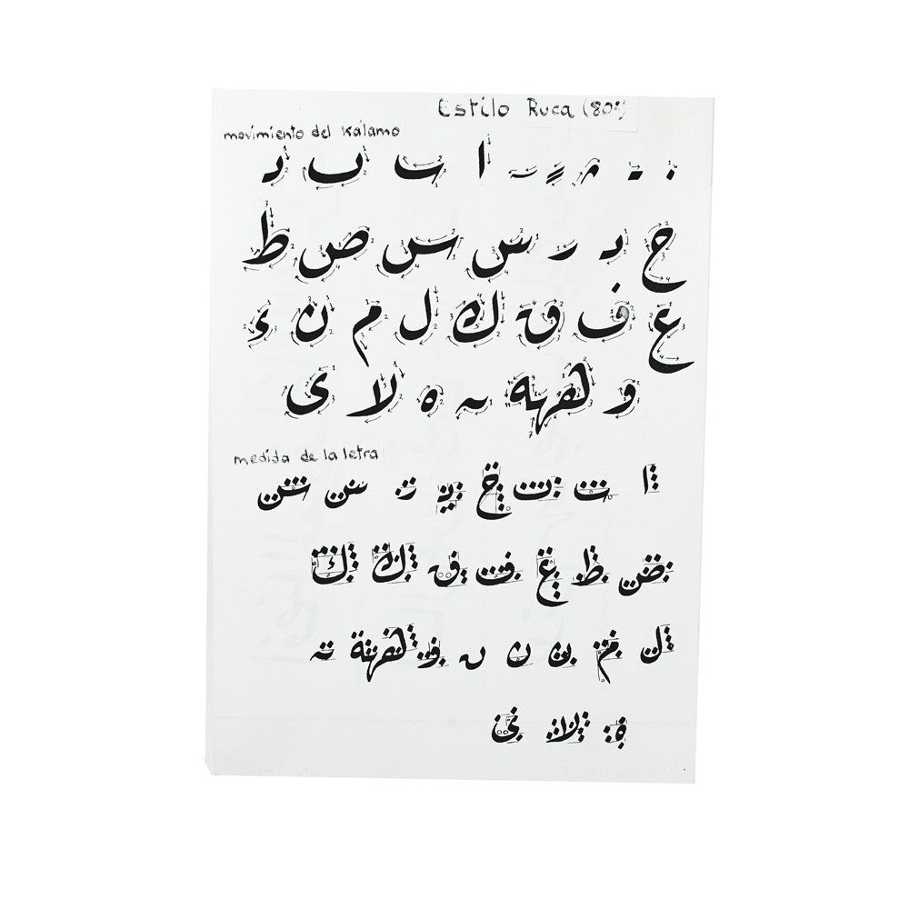 Pack 4 Kalam Escritura Arabe - Bambú - 3 Tamaños -3 Graduaciones