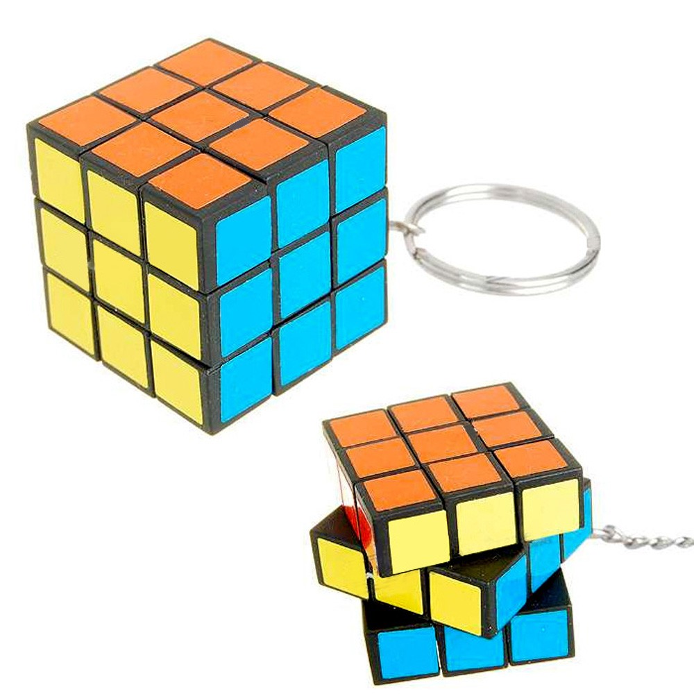 Llavero Cubo Ingenio - Colores - 2,8 cm