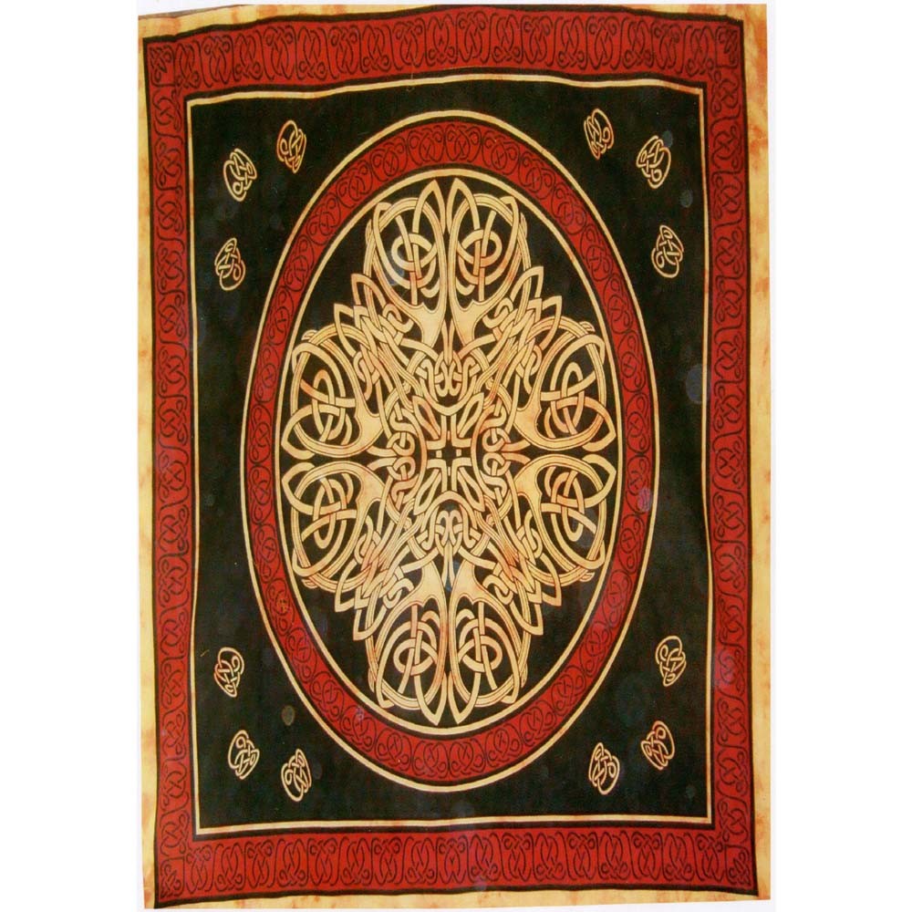 Tela Algodon India-Mandala -Artesana-210 x 240 cm