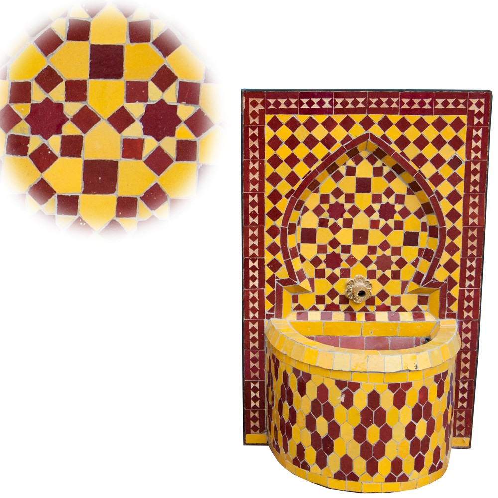 Fuente de Mosáico - Instalación - Colores - 50 cm