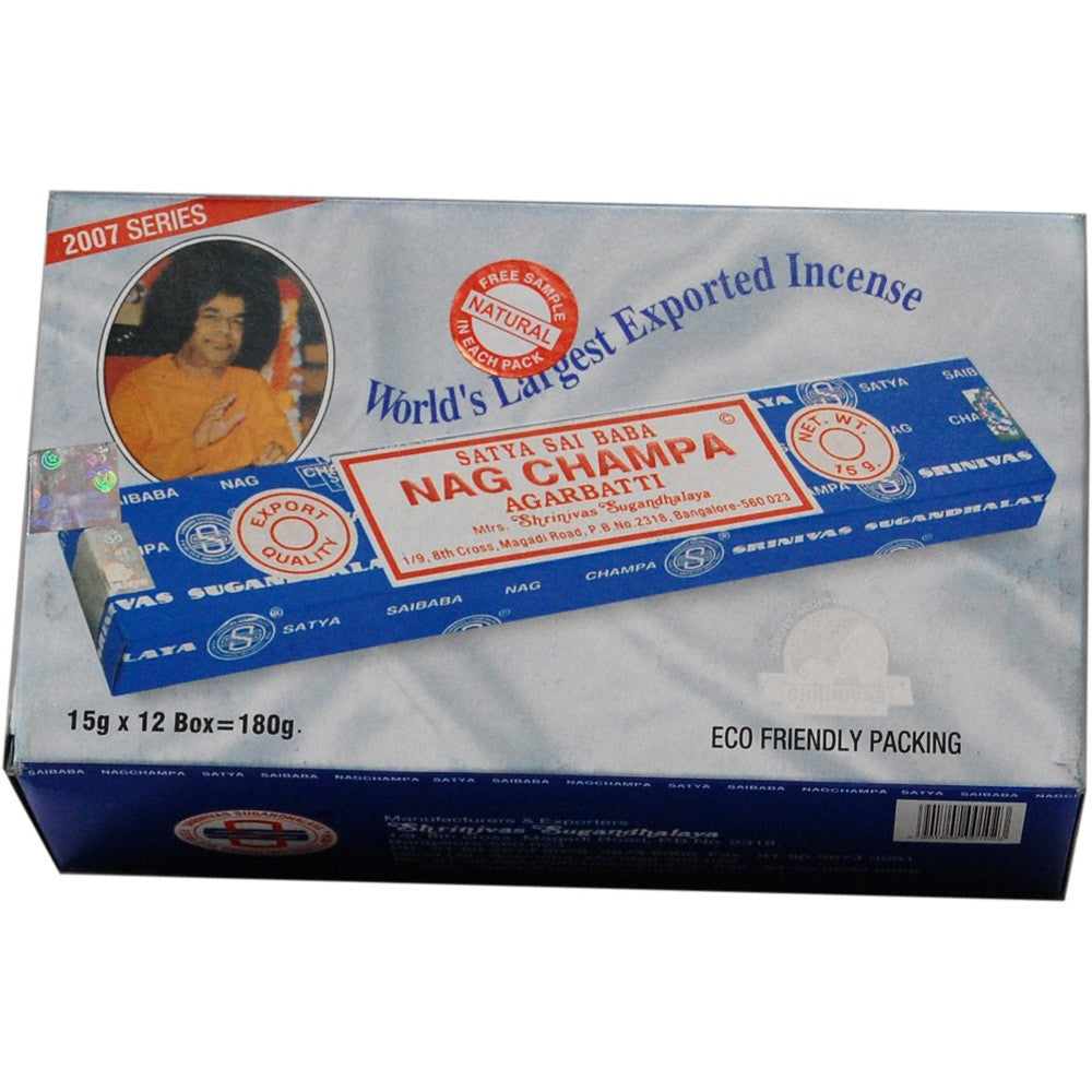 Incienso Nag Champa - Satya - 15 gr - Recomendado