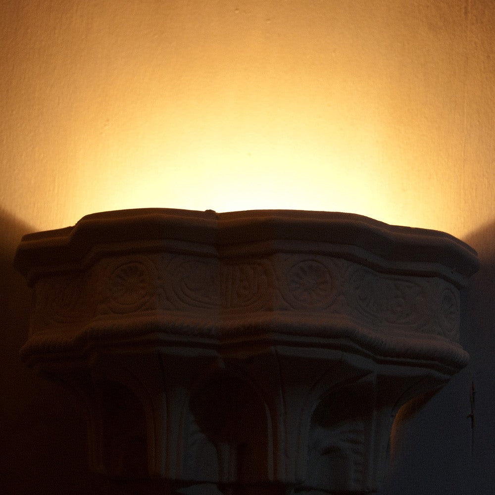 Aplique Arabe Escayola - Diseño Andalusí - 21 x 23 cm