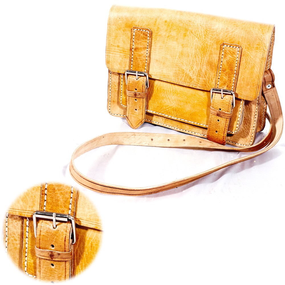 Maletín Documentos Cuero - 3 Compartimentos - 30 cm