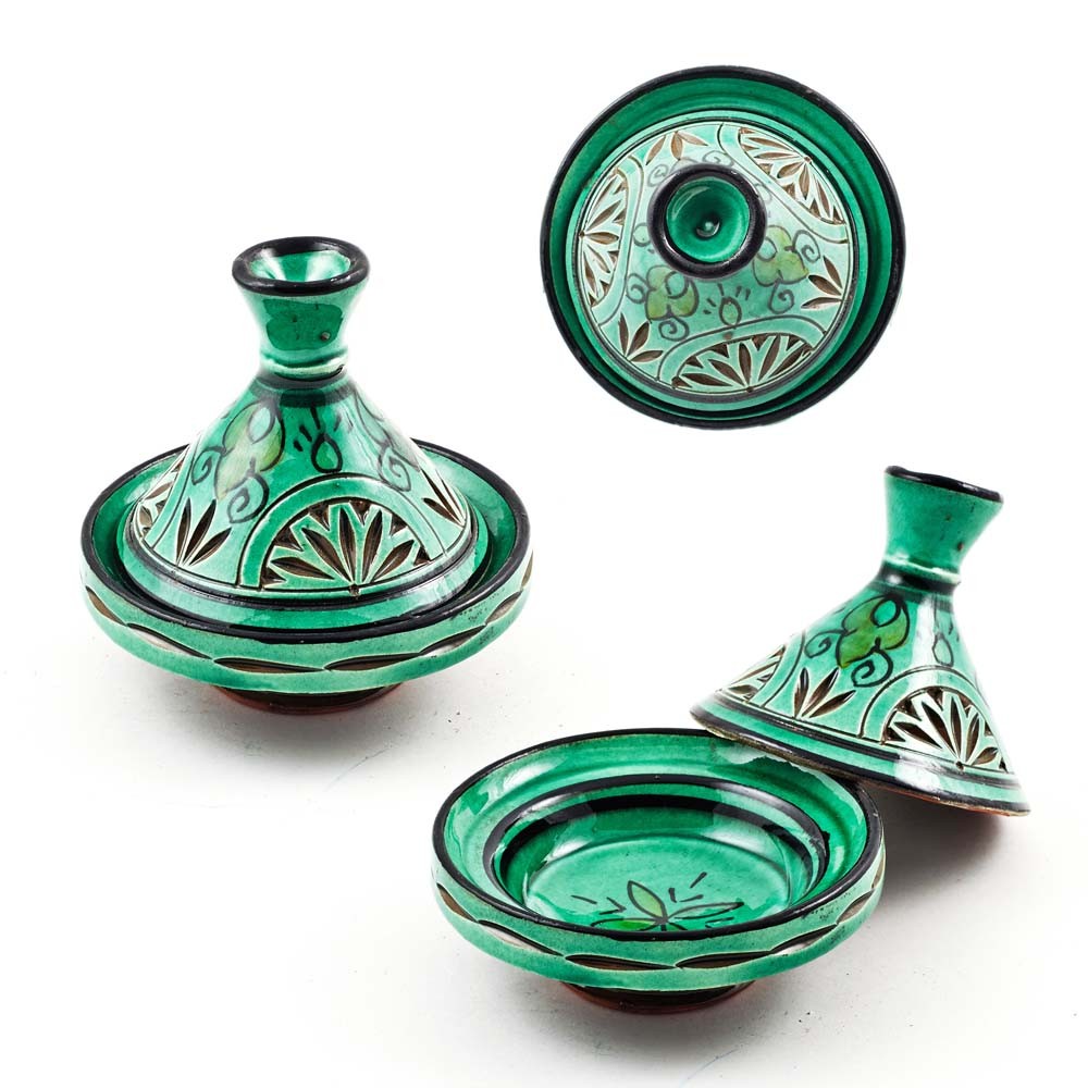 Especiero Tajin Mini Labrado -Varios Colores- 10 cm Alto