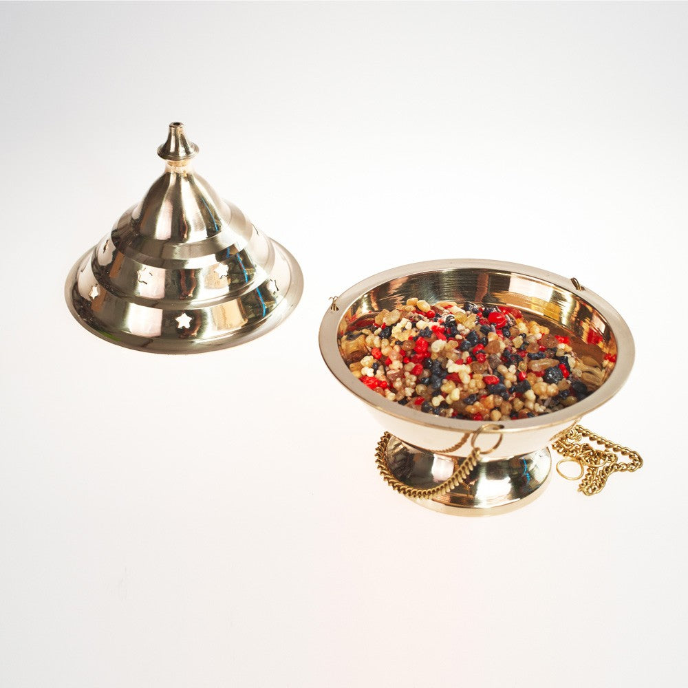 Incensario Botafumeiro Grande - Bronce - Cadena 30 cm