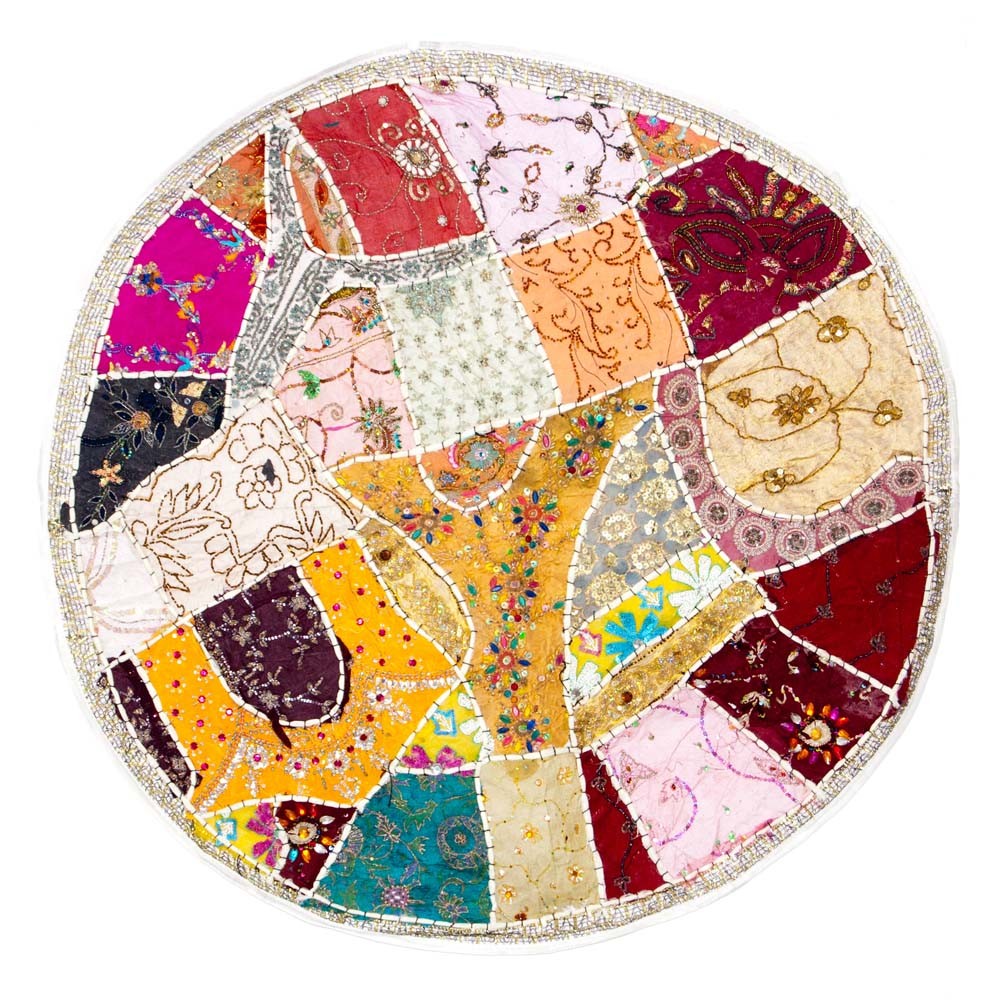 Tapete Decoracion Redondo Gran Calidad - Avalorios - 1 m