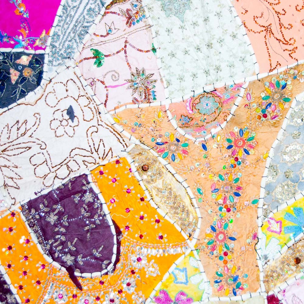 Tapete Decoracion Redondo Gran Calidad - Avalorios - 1 m