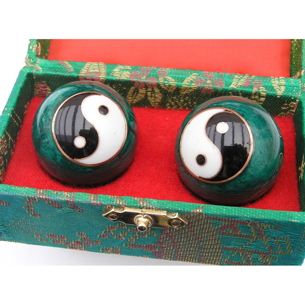Bolas Chinas Relajación - Caja Funda Decorada - Varios Colores