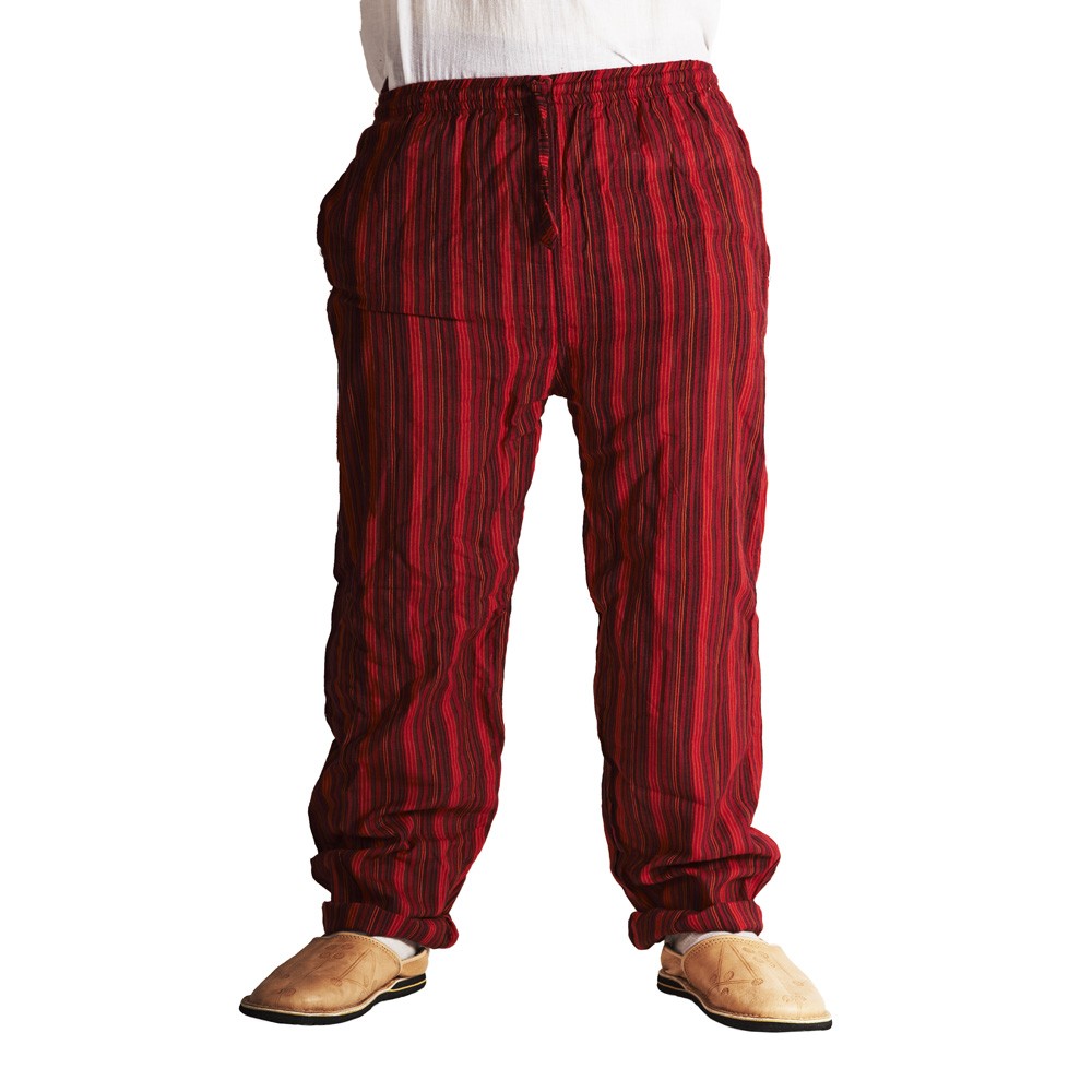 Pantalón Hombre Rayado- Algodón - Varias Tallas - Colores