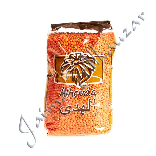 Lentejas Naranja Pequeña - Al Houda - 1 kg -Gran Calidad