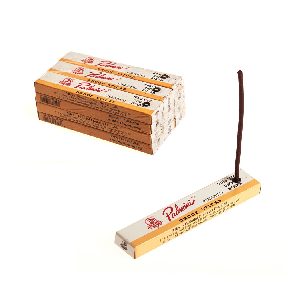 Incienso Padmini King Size - Incluye Base - 12 cm