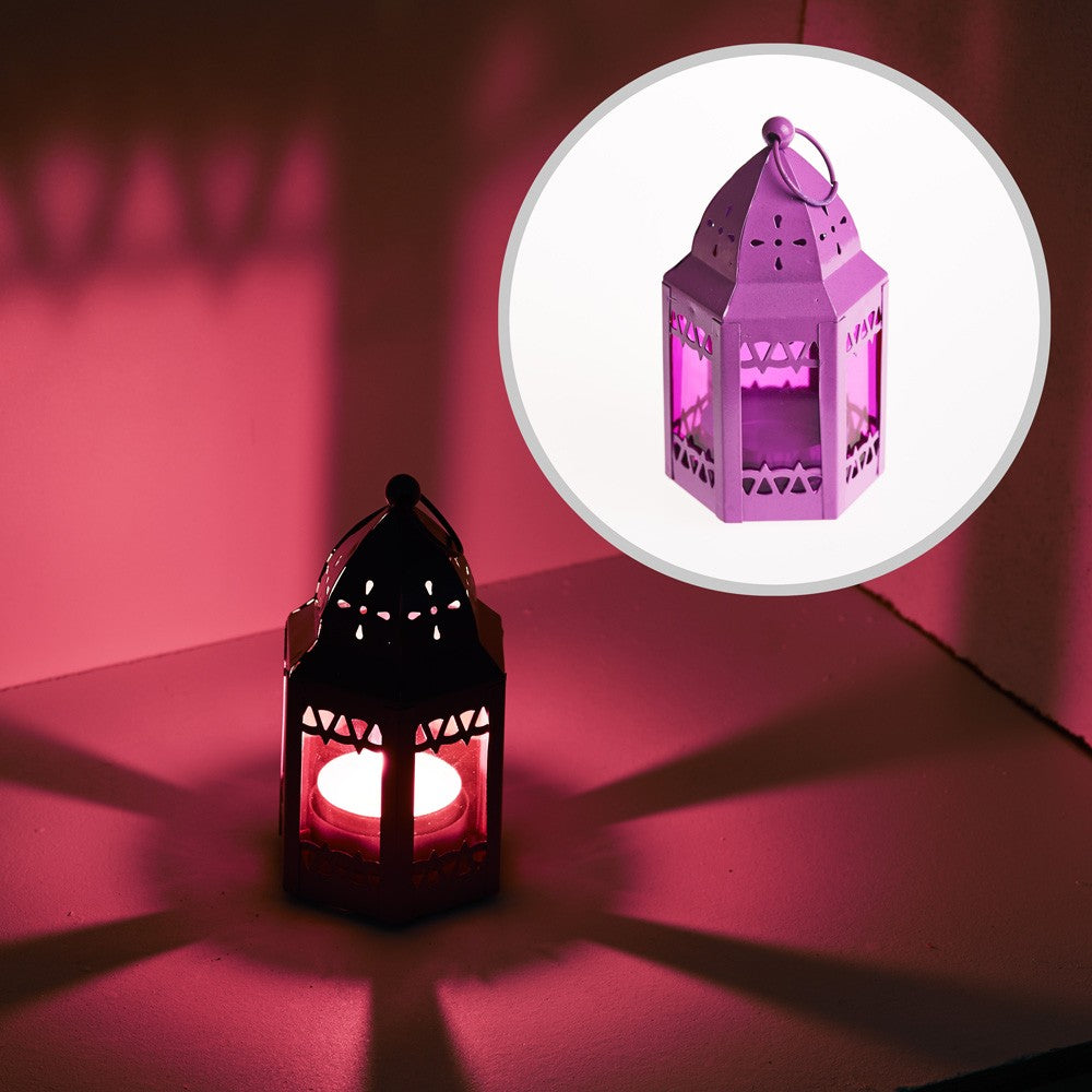 Farolillo- Octogonal- Mezquita- Varios Colores- 11 cm