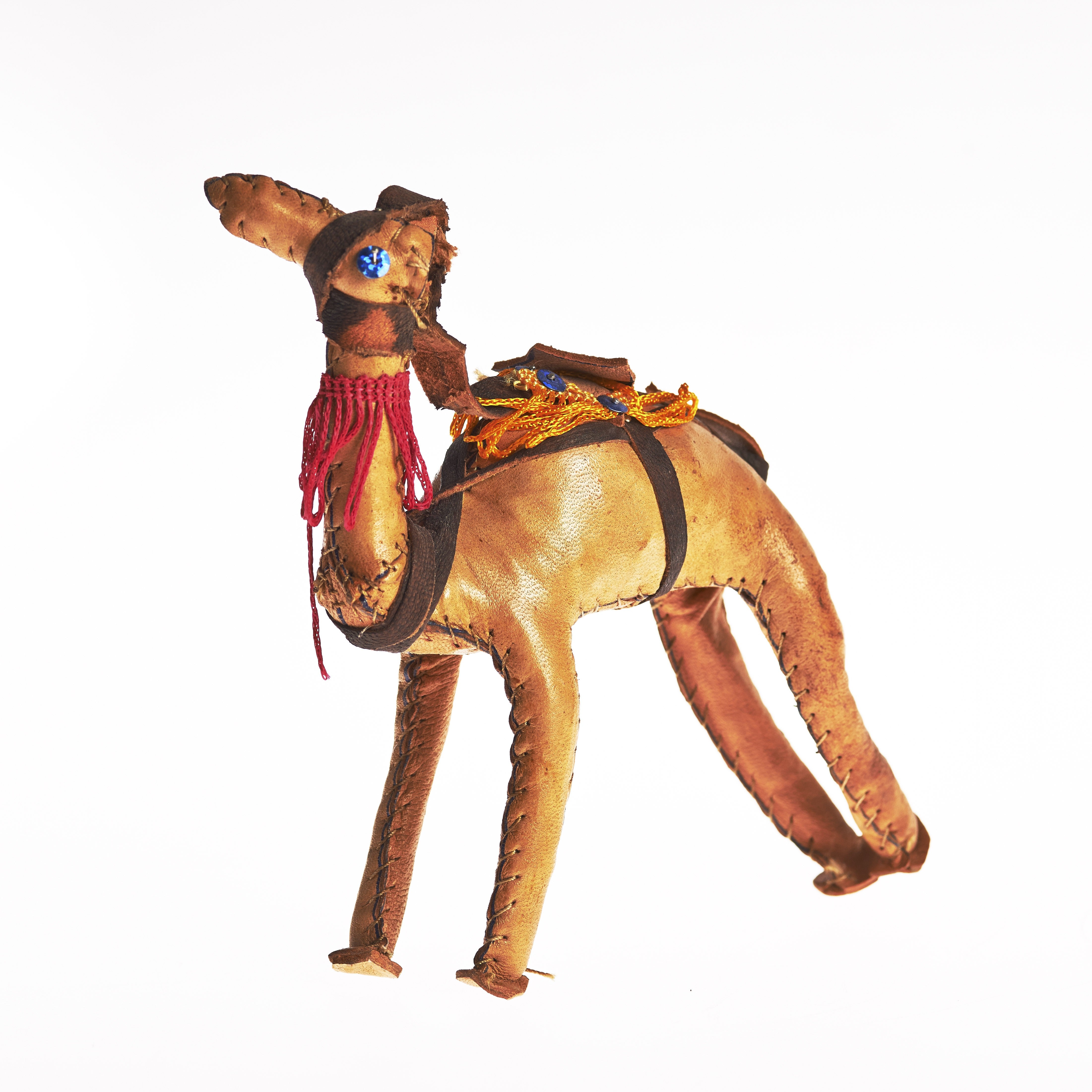 Juego 3 camellos- 100% artesanales - forrados con cuero