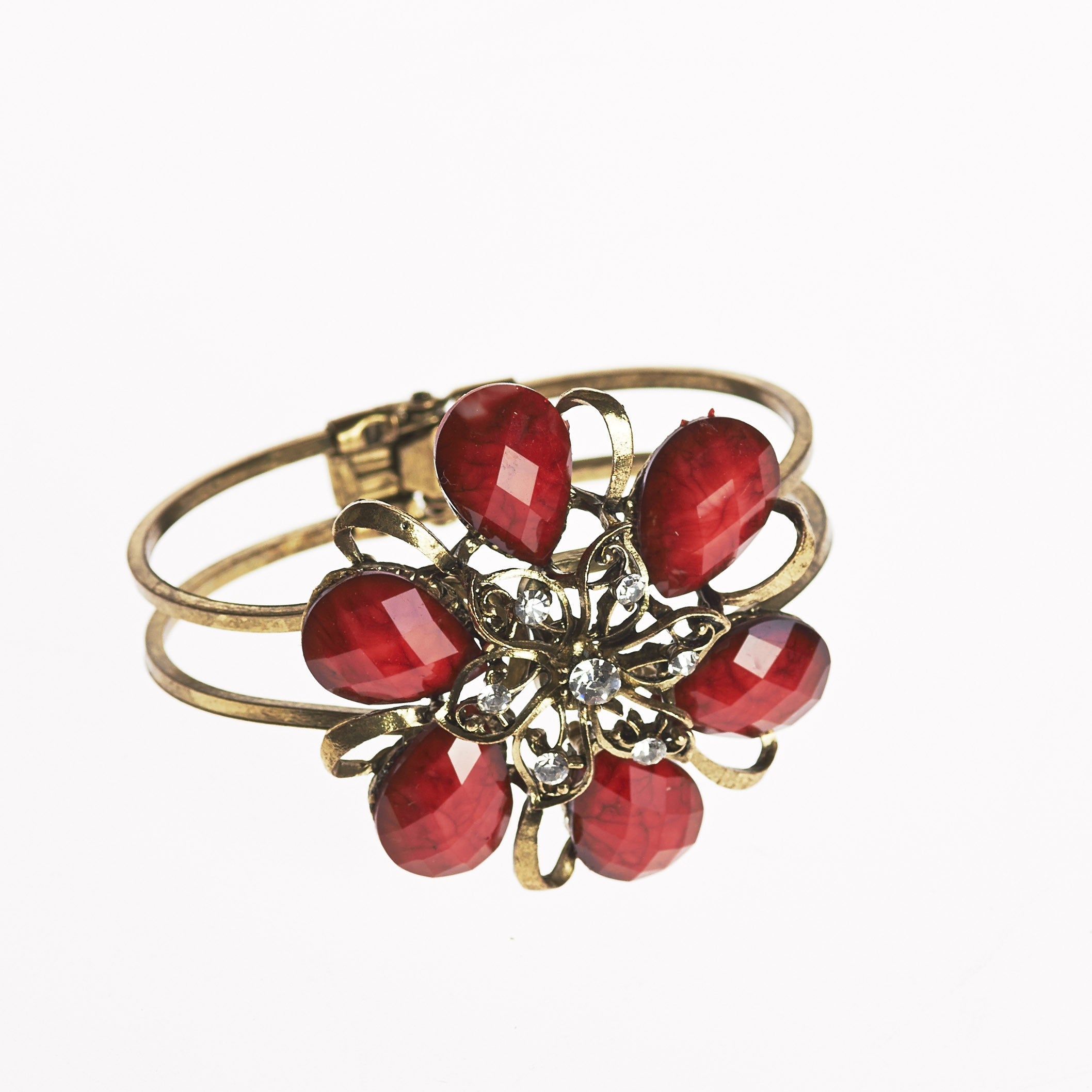 Brazalete- DiseñoMargarita -Decorado Piedras- Varios Colores